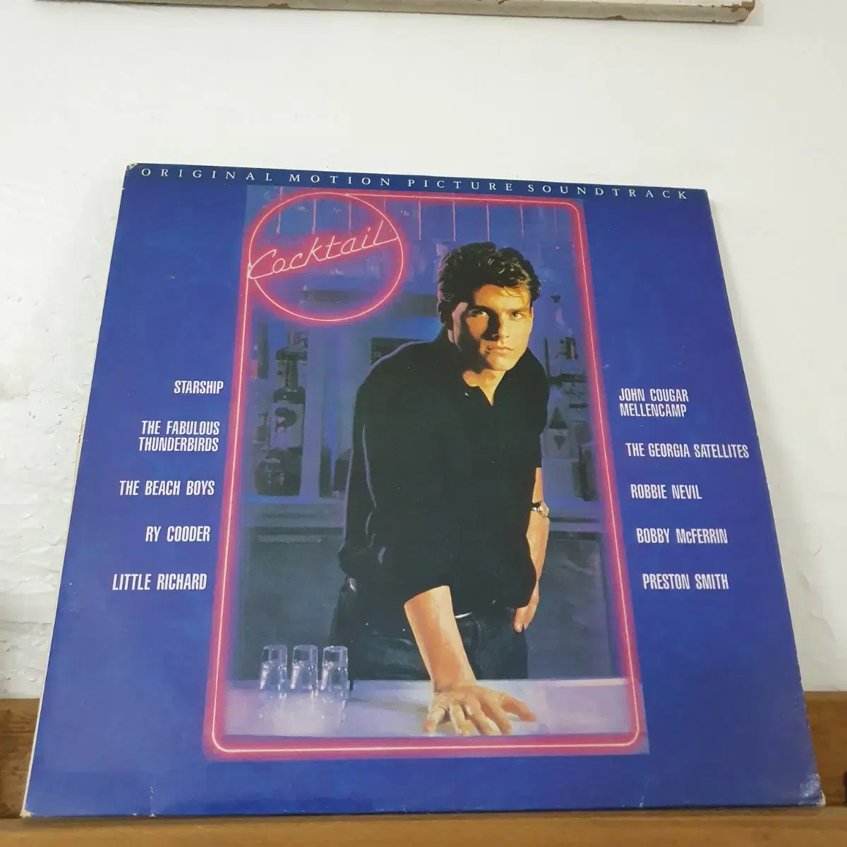 영화 칵테일 OST  LP  1988